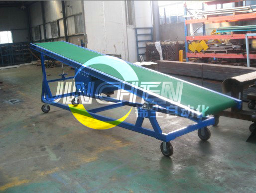 一臺(tái)爬坡皮帶線(xiàn)