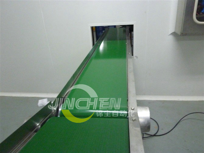 皮帶線穿過(guò)開(kāi)口